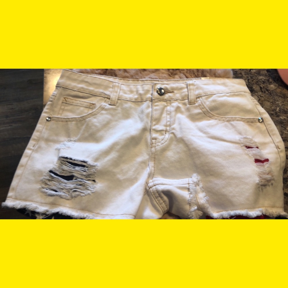 🌻 Girl blue jean shorts🌻